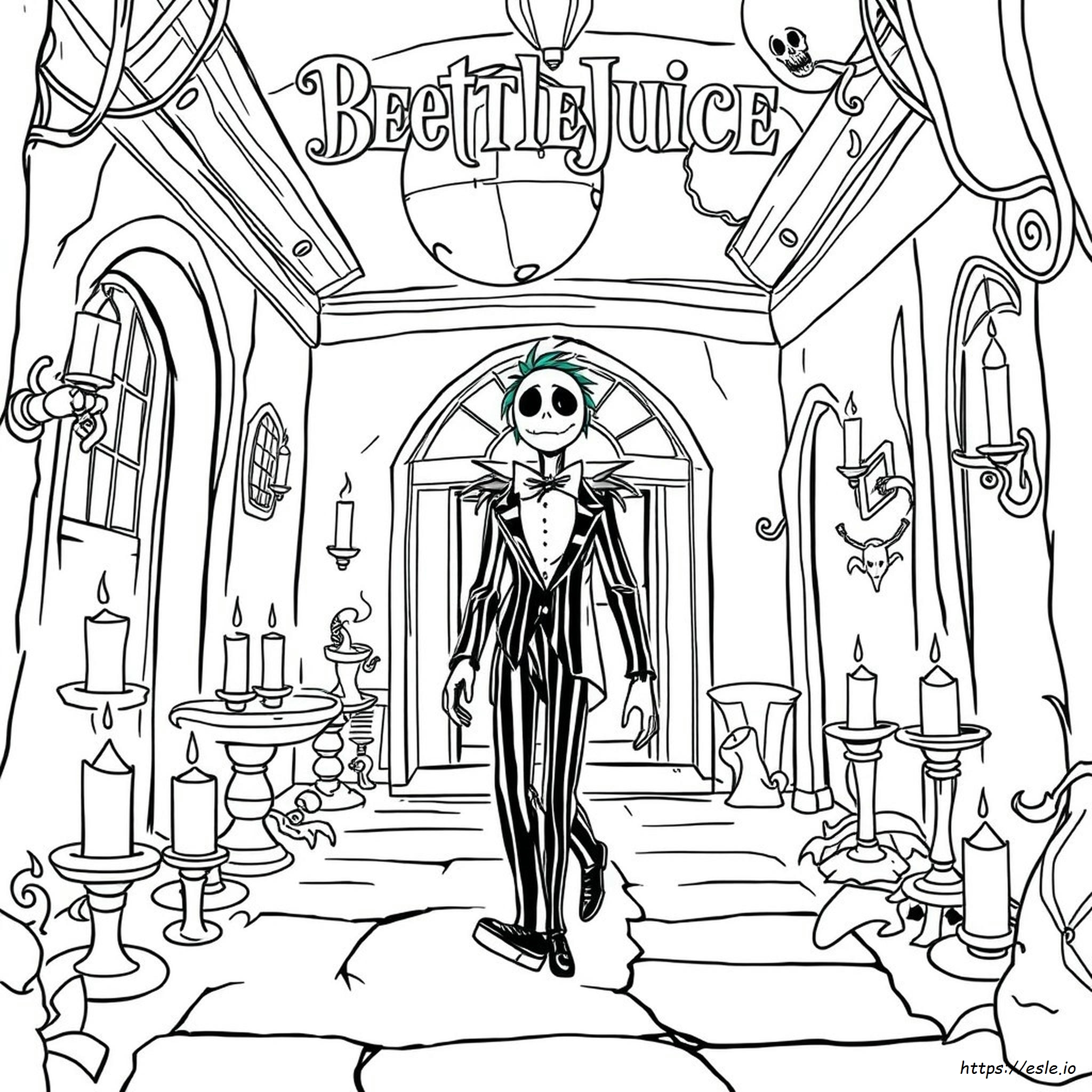 Beetlejuice 2 Coloring Pages