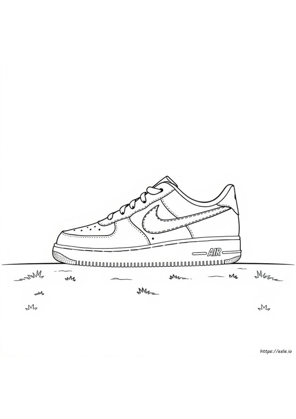 Nike Air Force Színező