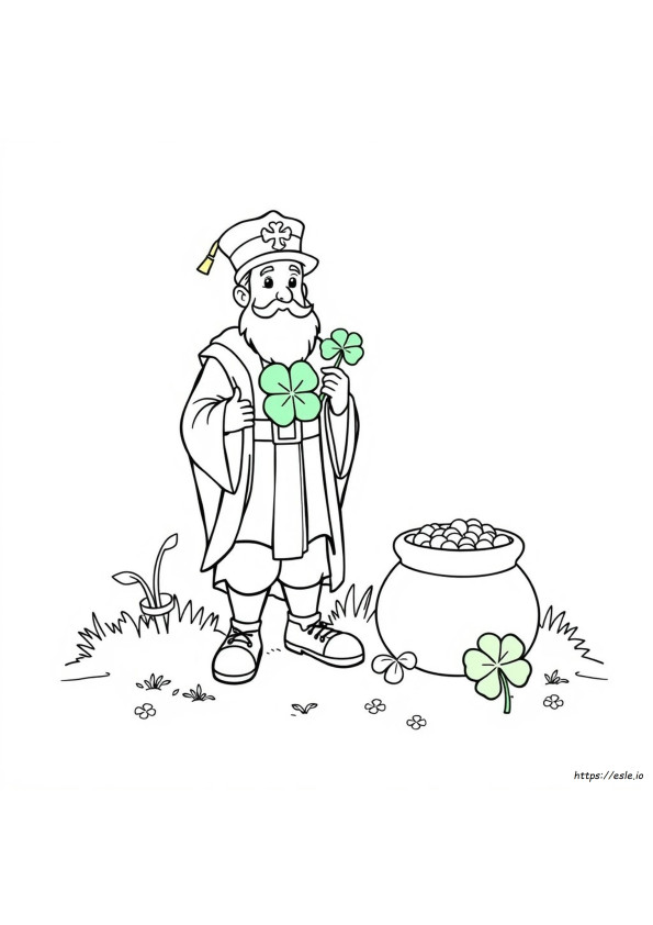 Coloring Page Of St Patrick