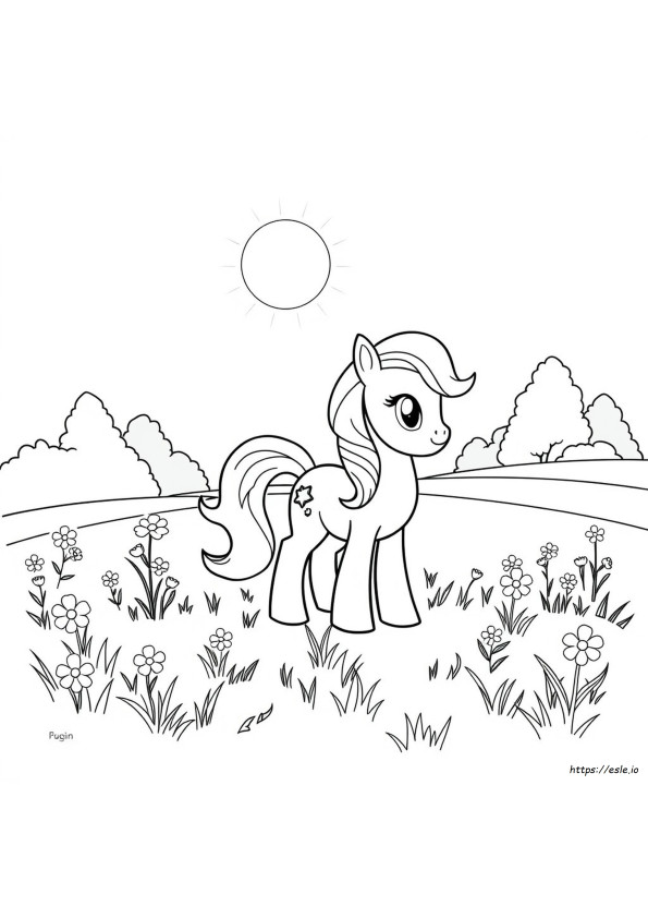 Kolorowanki My Little Pony Do Druku Za Darmo