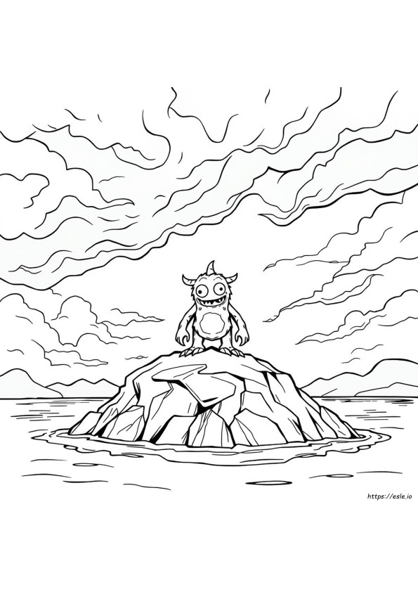 Coloriages Monster Cool
