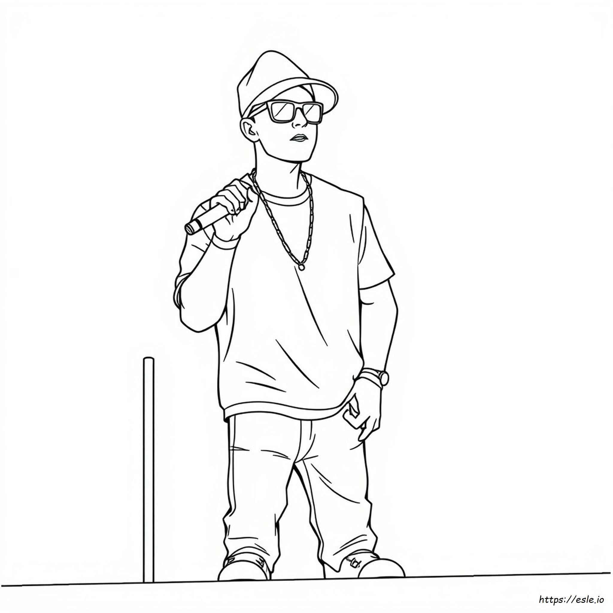 Poze De Colorat Cu Eminem