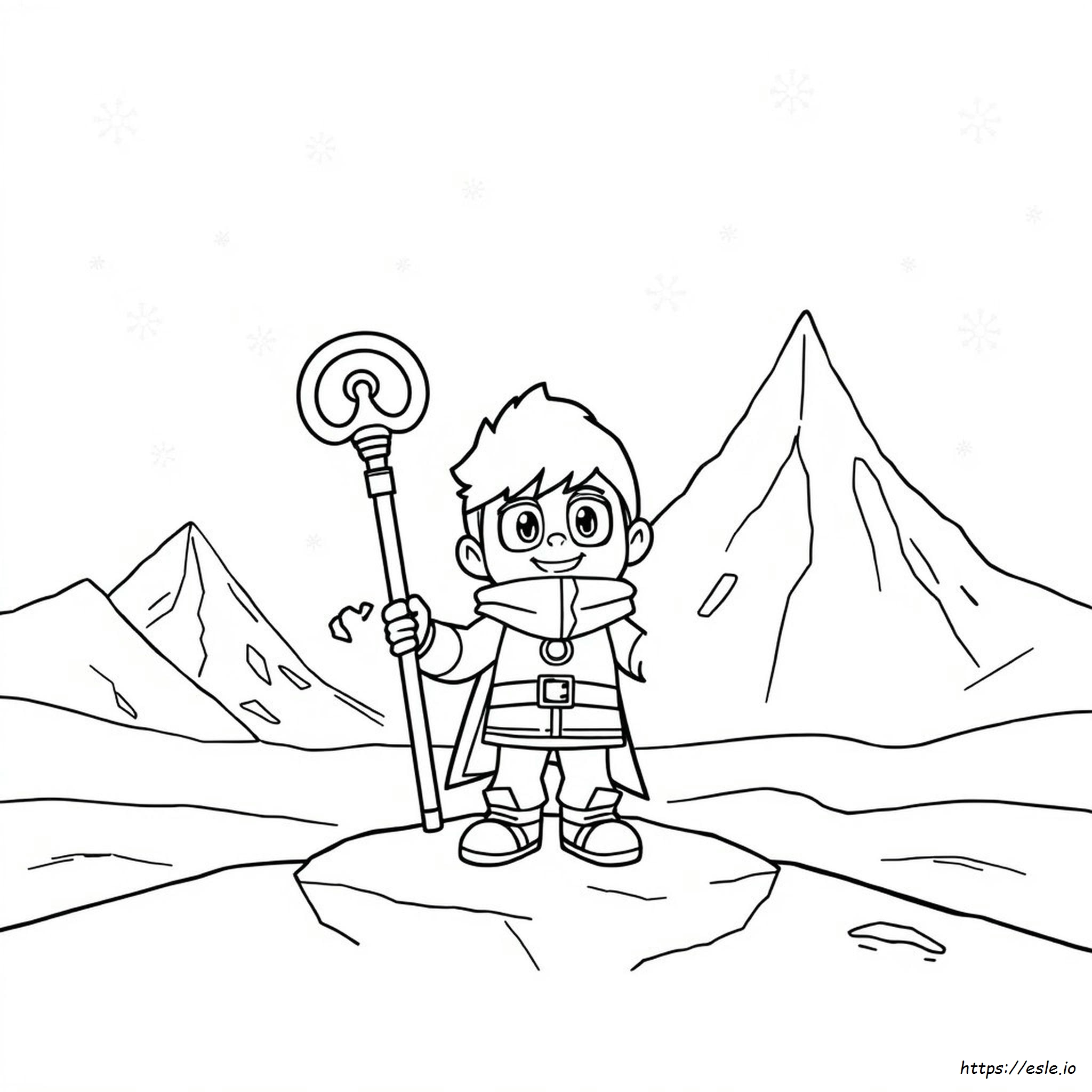 Boboiboy Geleira Para Colorir