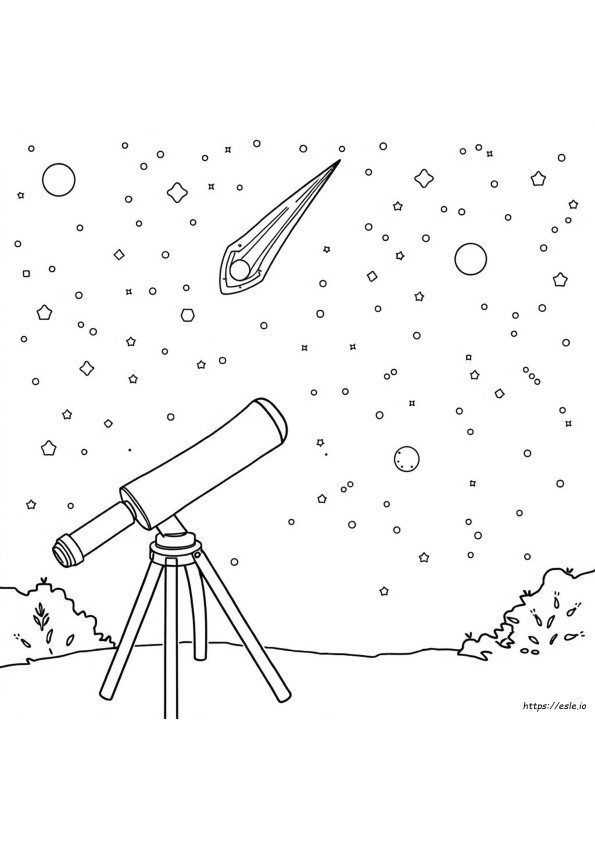 Kolorowanki Dla Dorosłych: Astronomia