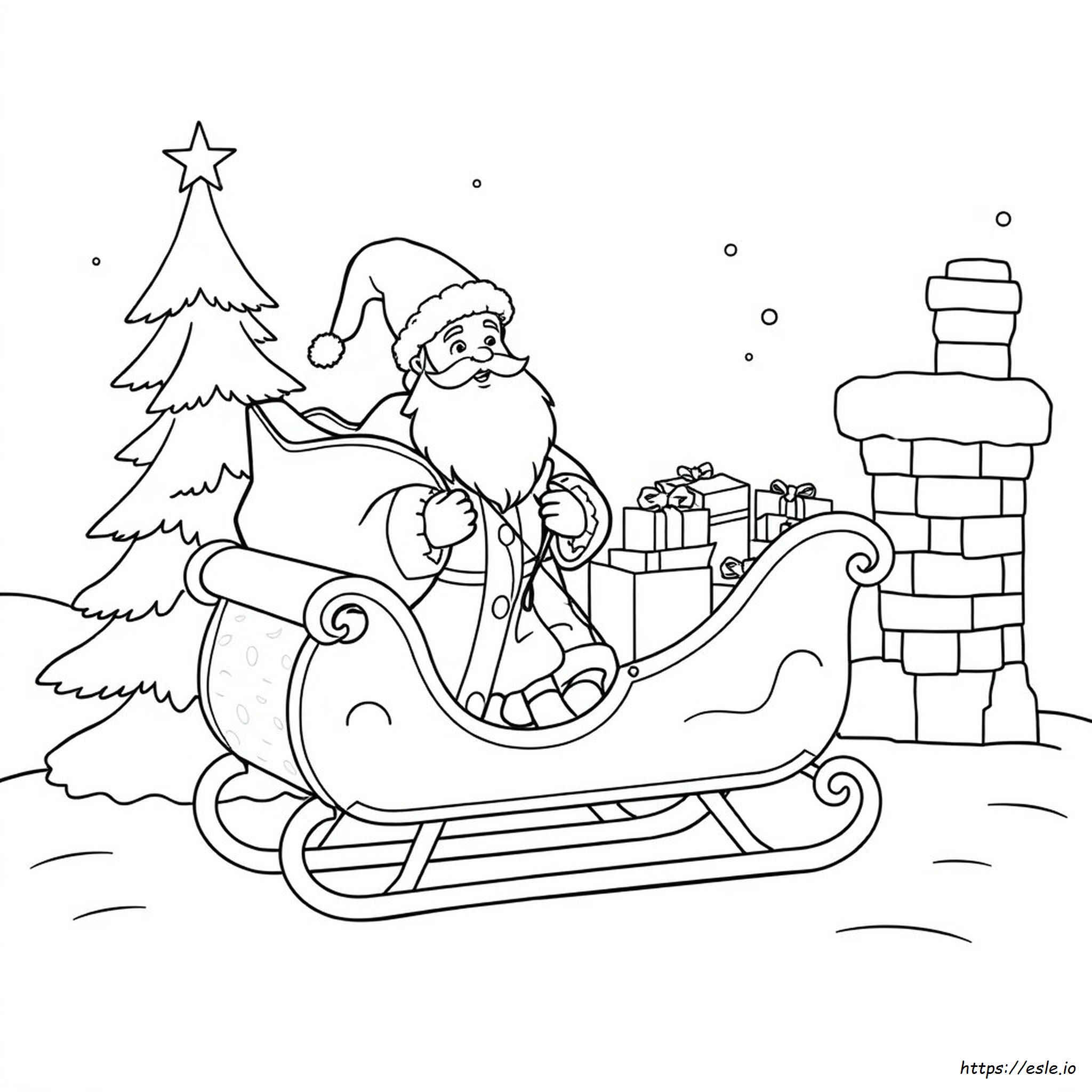 Saint Nicolas Coloring Page