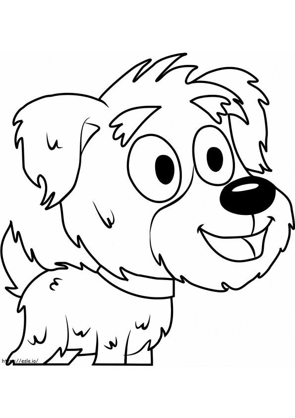 Yakov From Pound Puppies coloring page