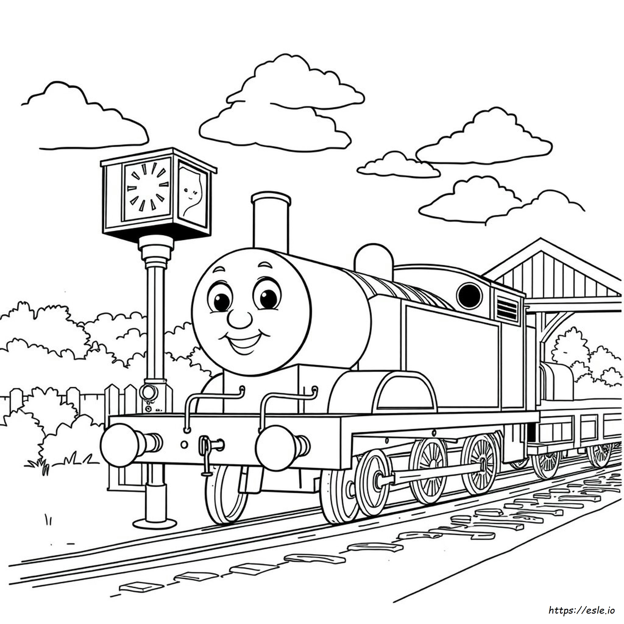 Emily From Thomas The Train Coloring Pages