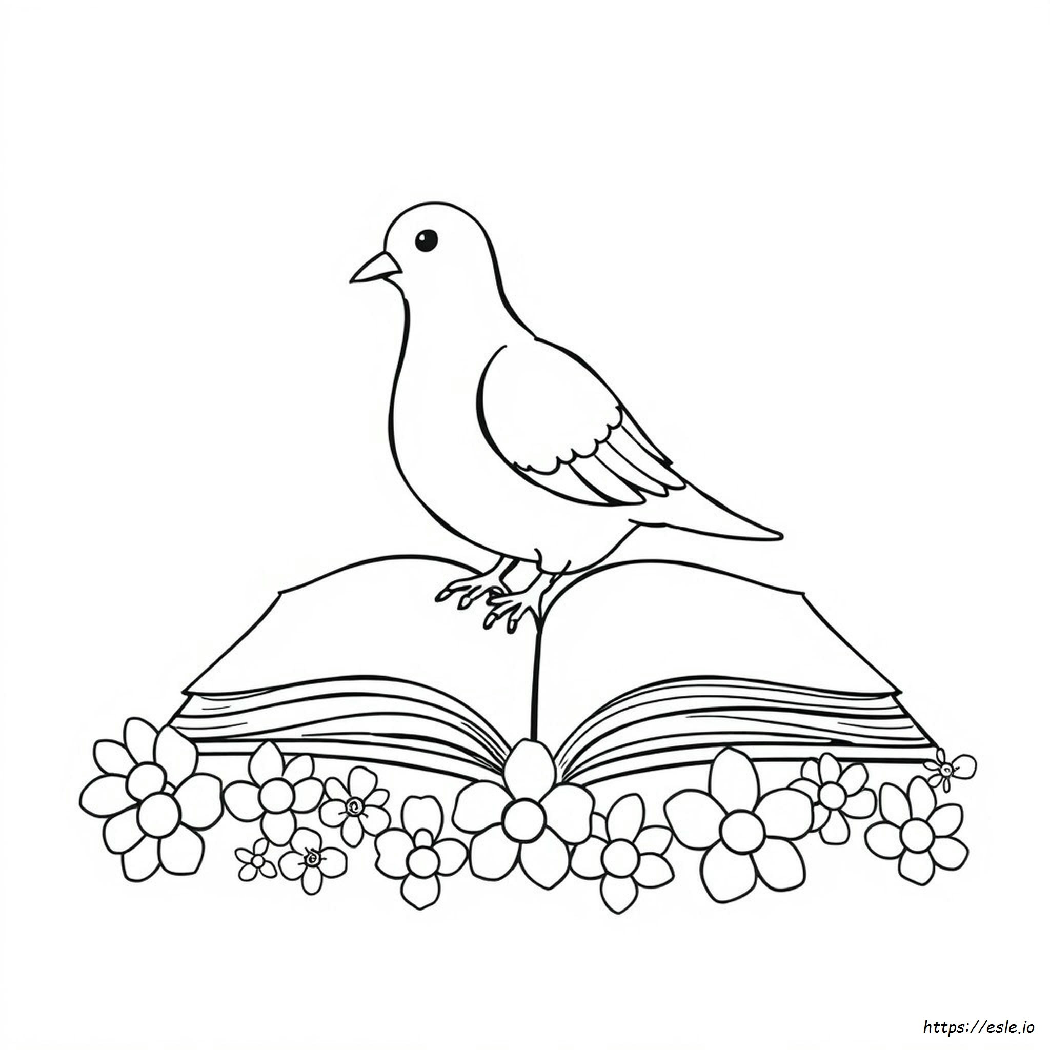 Free Printable Dove Coloring Pages