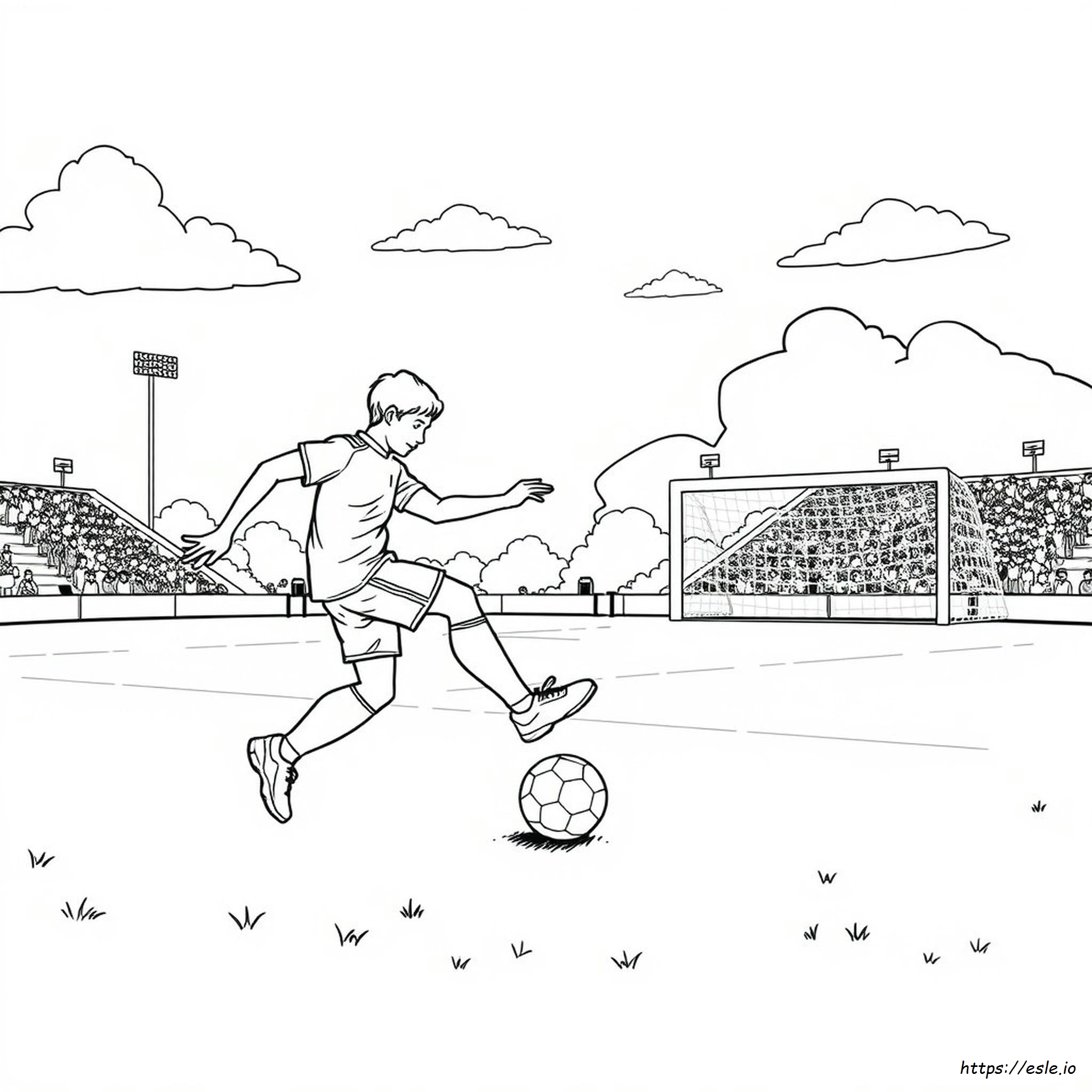 Voetbal Kleurplaten Uk kleurplaat