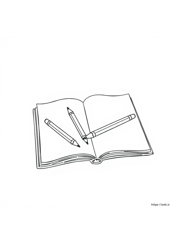 Pencil Coloring Sheet