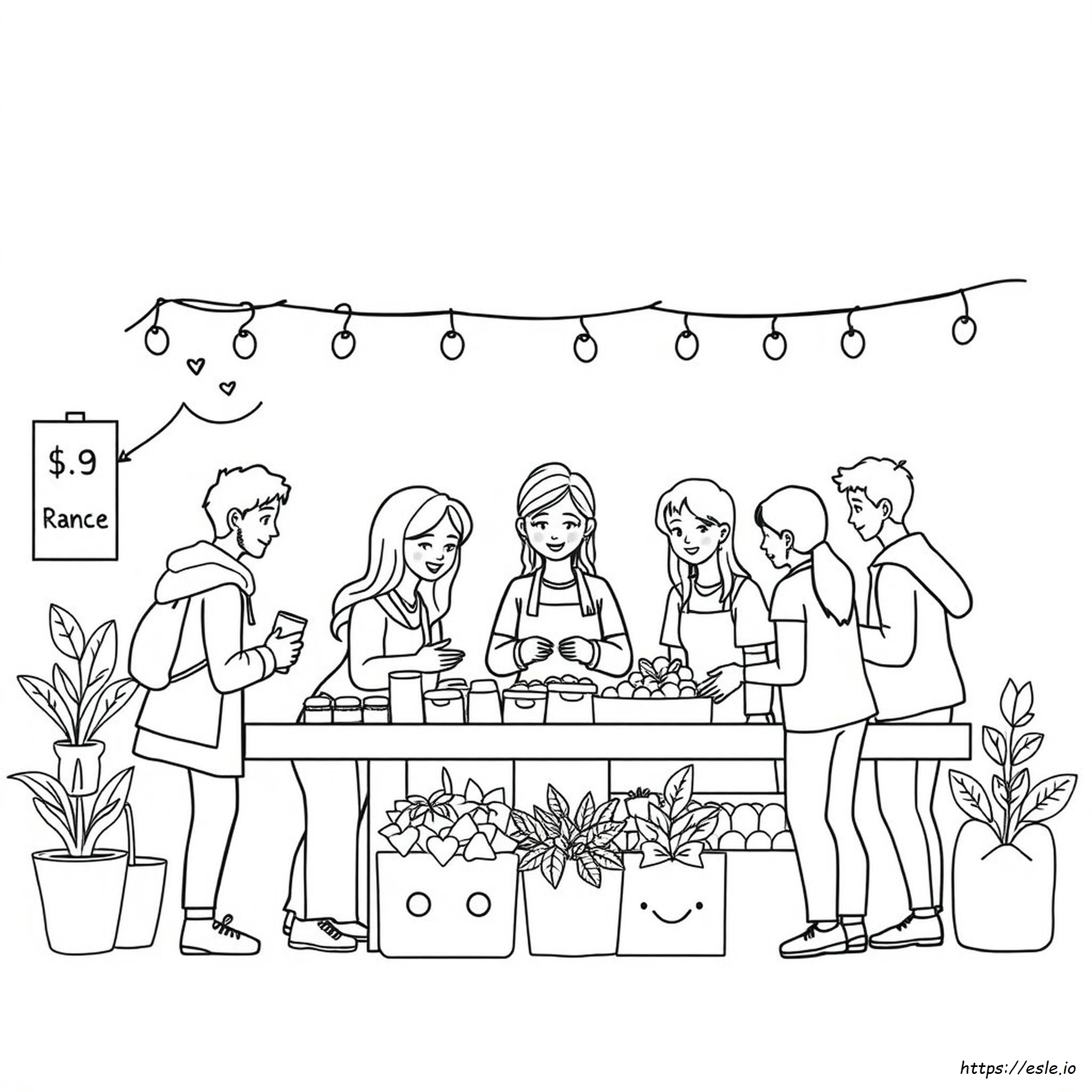 Charity Coloring Pages