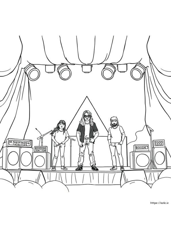Pink Floyd Coloring Pages
