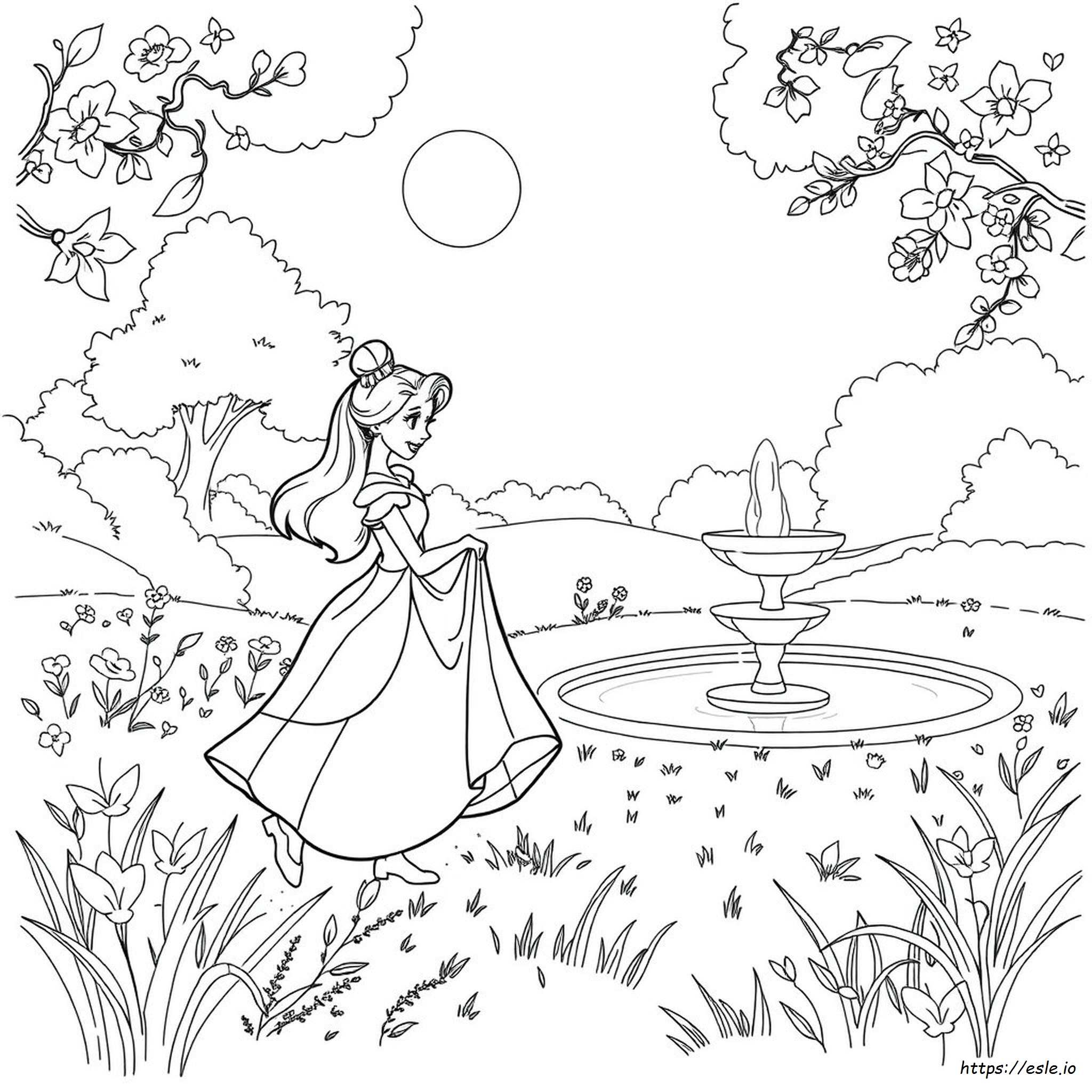 Disney Princess Colouring Sheet