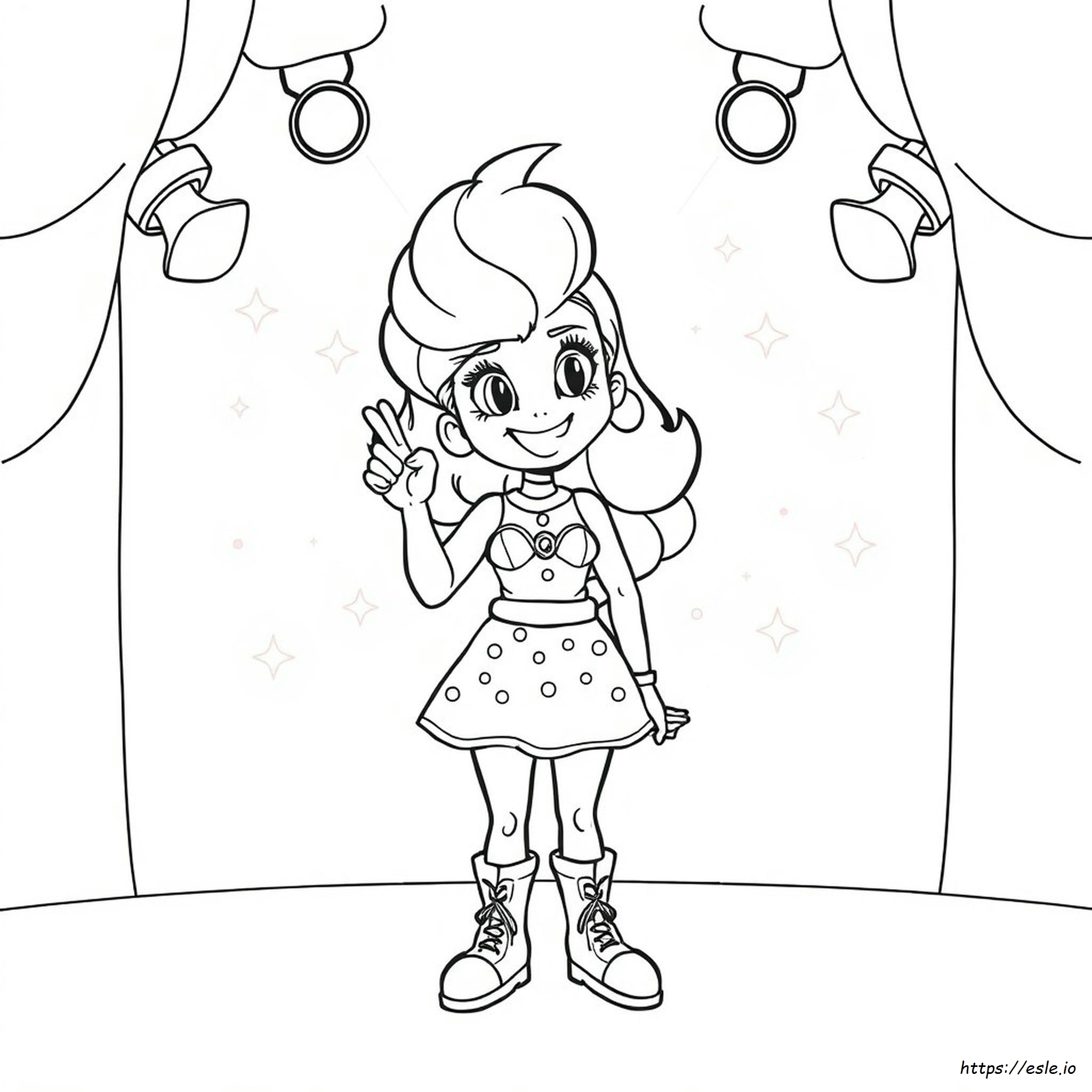 Gidle Coloring Pages