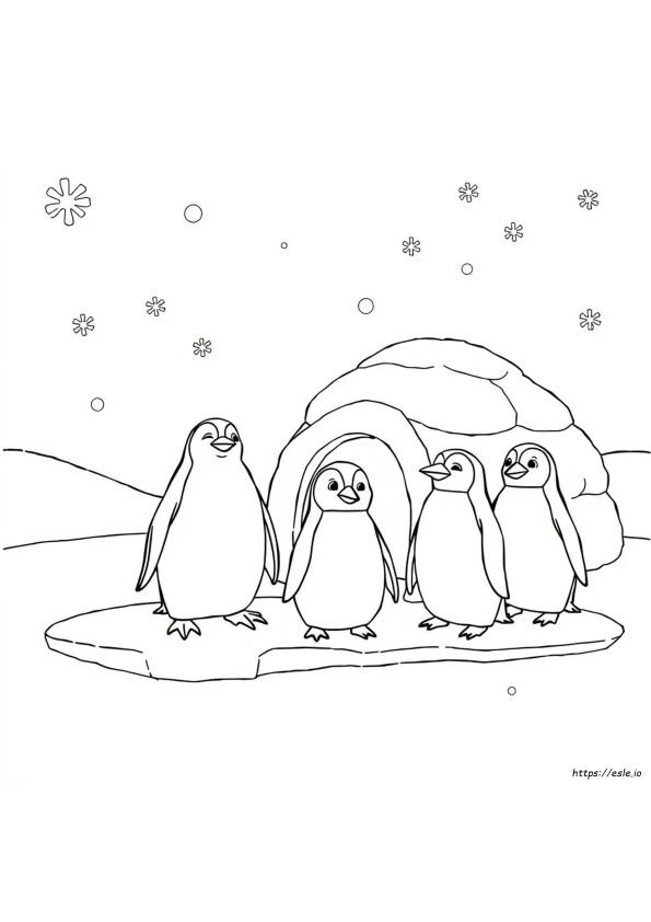 Pinguine Aus Madagascar Ausmalbilder Zum Ausdrucken