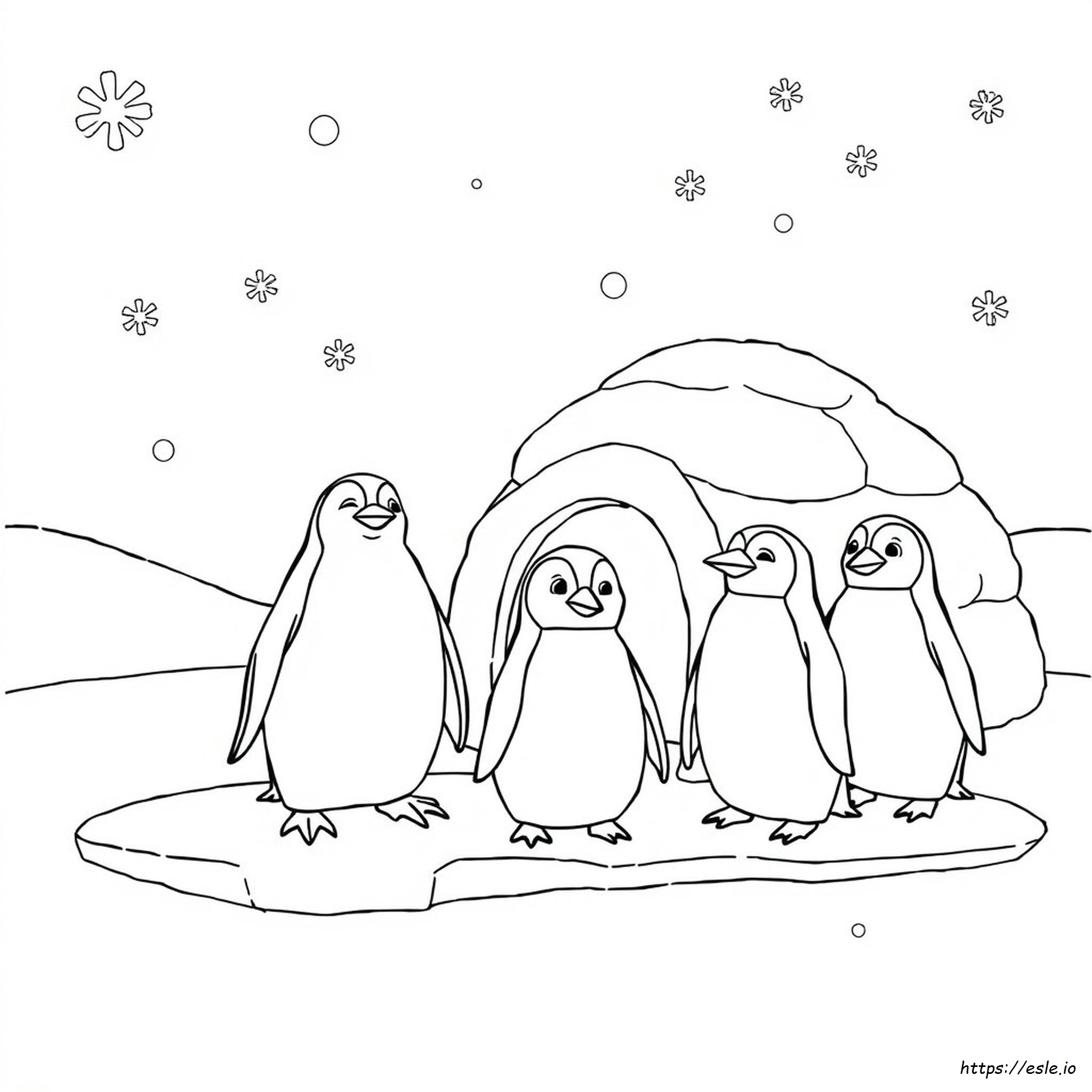 Pinguine Aus Madagascar Ausmalbilder Zum Ausdrucken