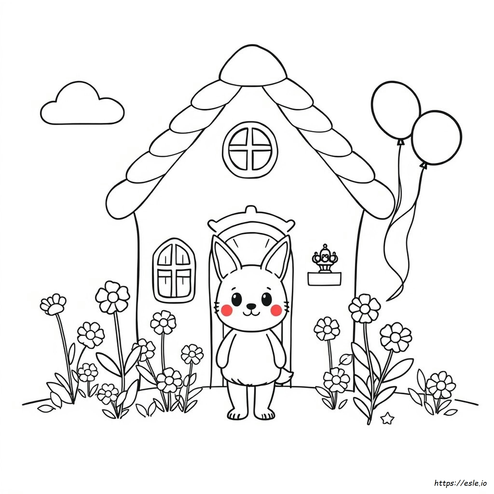Kuromi Coloring Pages Printable