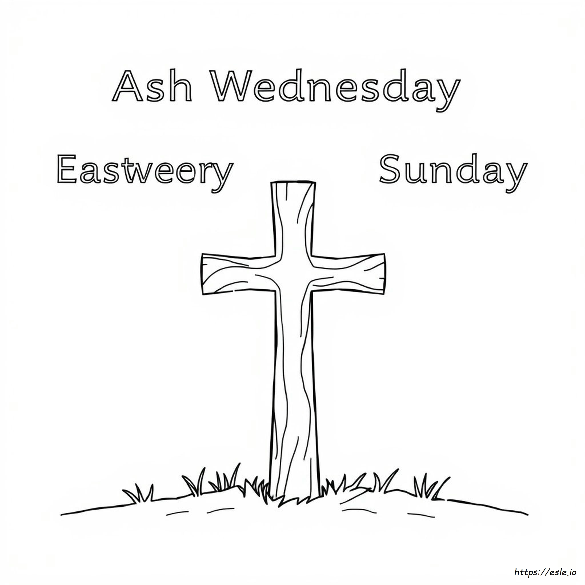 Free Lent Coloring Pages