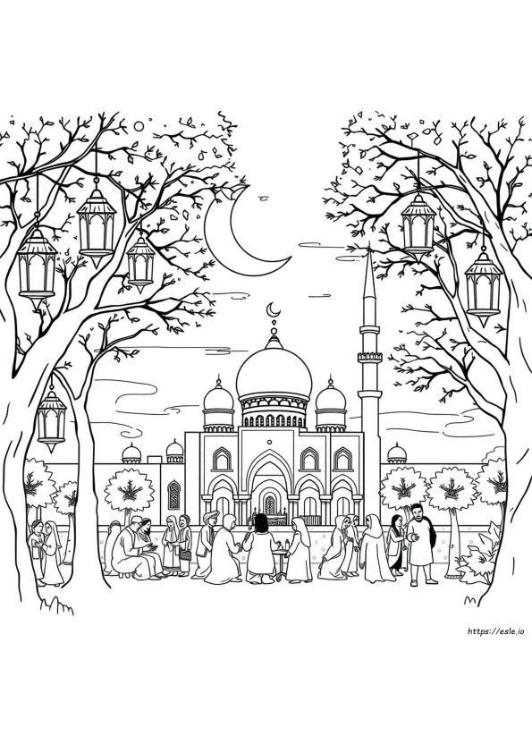 Kolorowanka Ramadhan