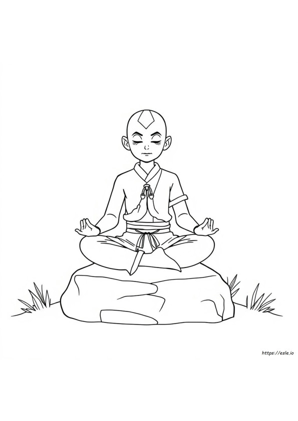 Aang Kolorowanki