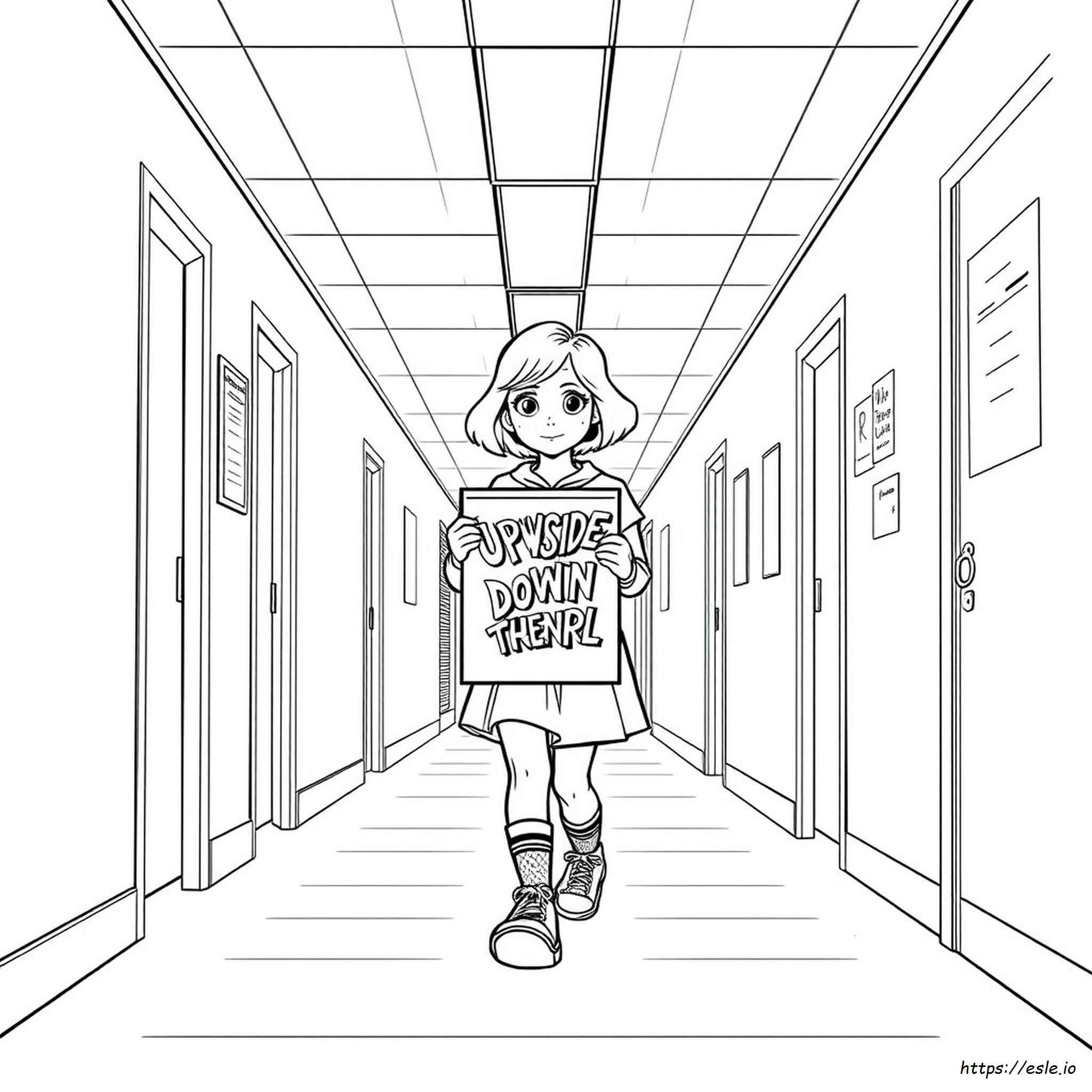 Stranger Things Coloring Pages Eleven