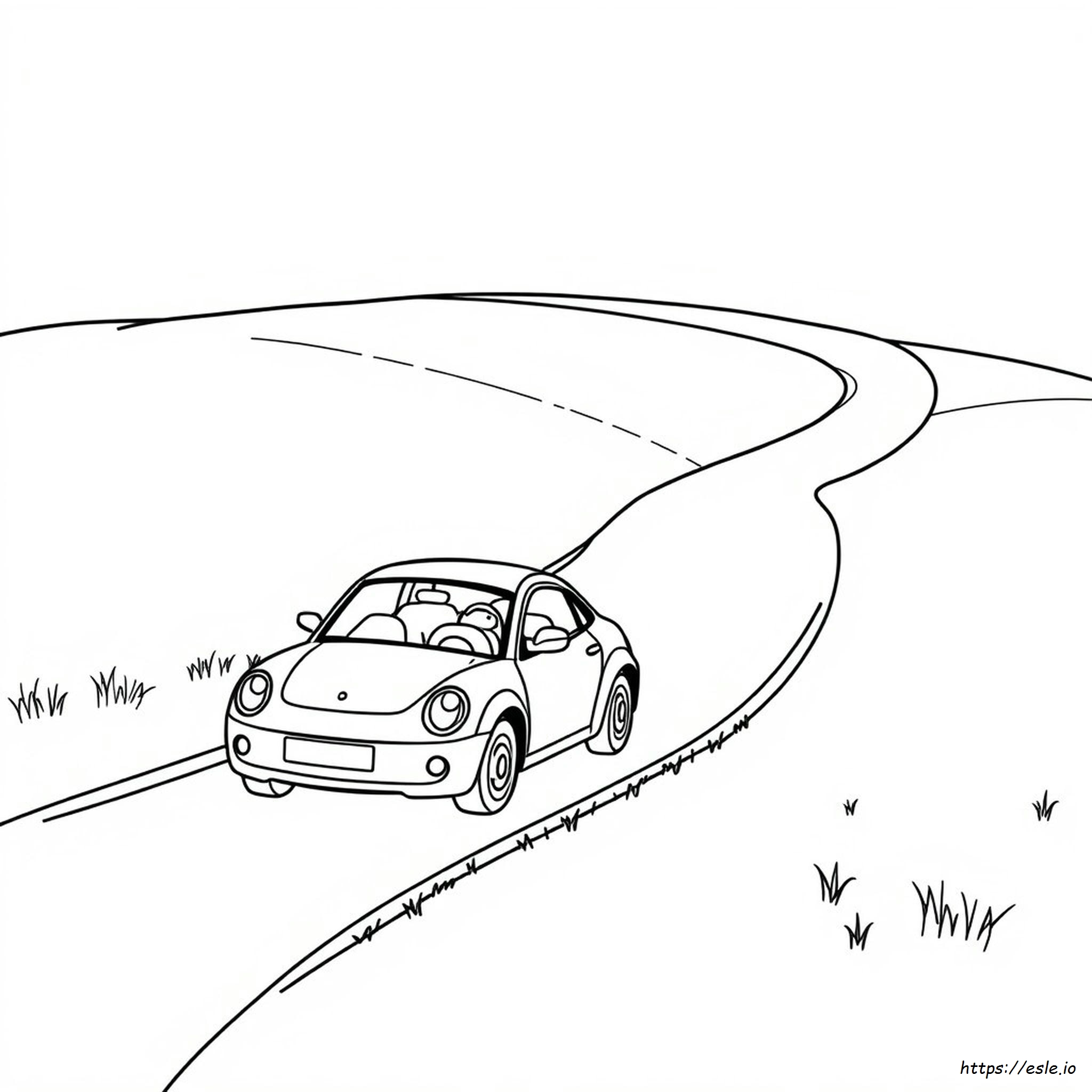 Red One Colouring Pages
