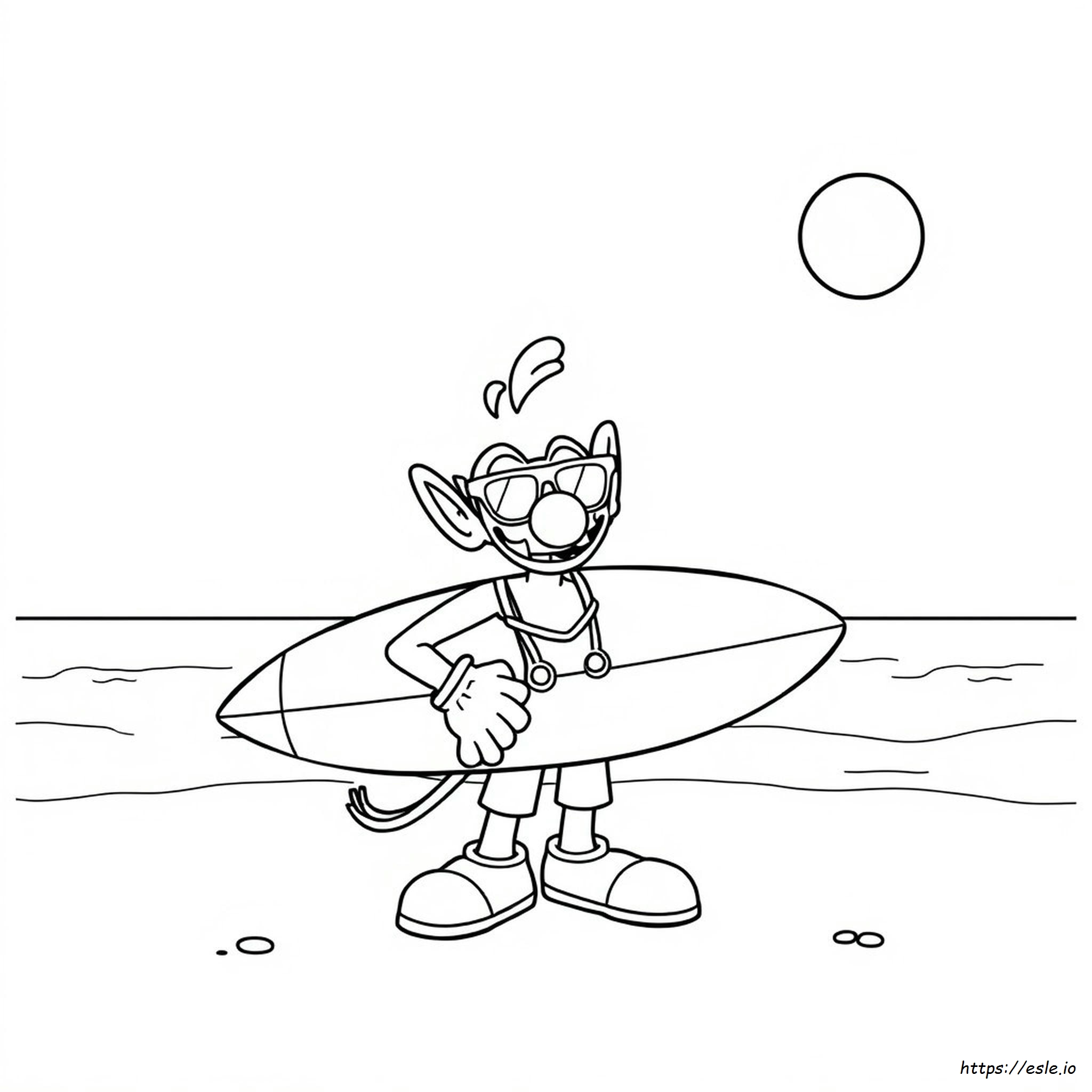 Waluigi Coloring Pages Printable