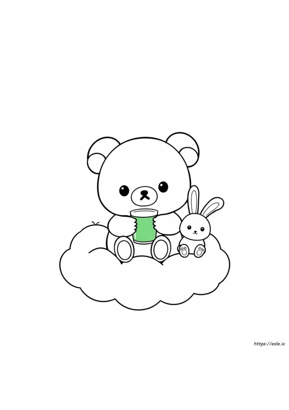 Kolorowanka Rilakkuma