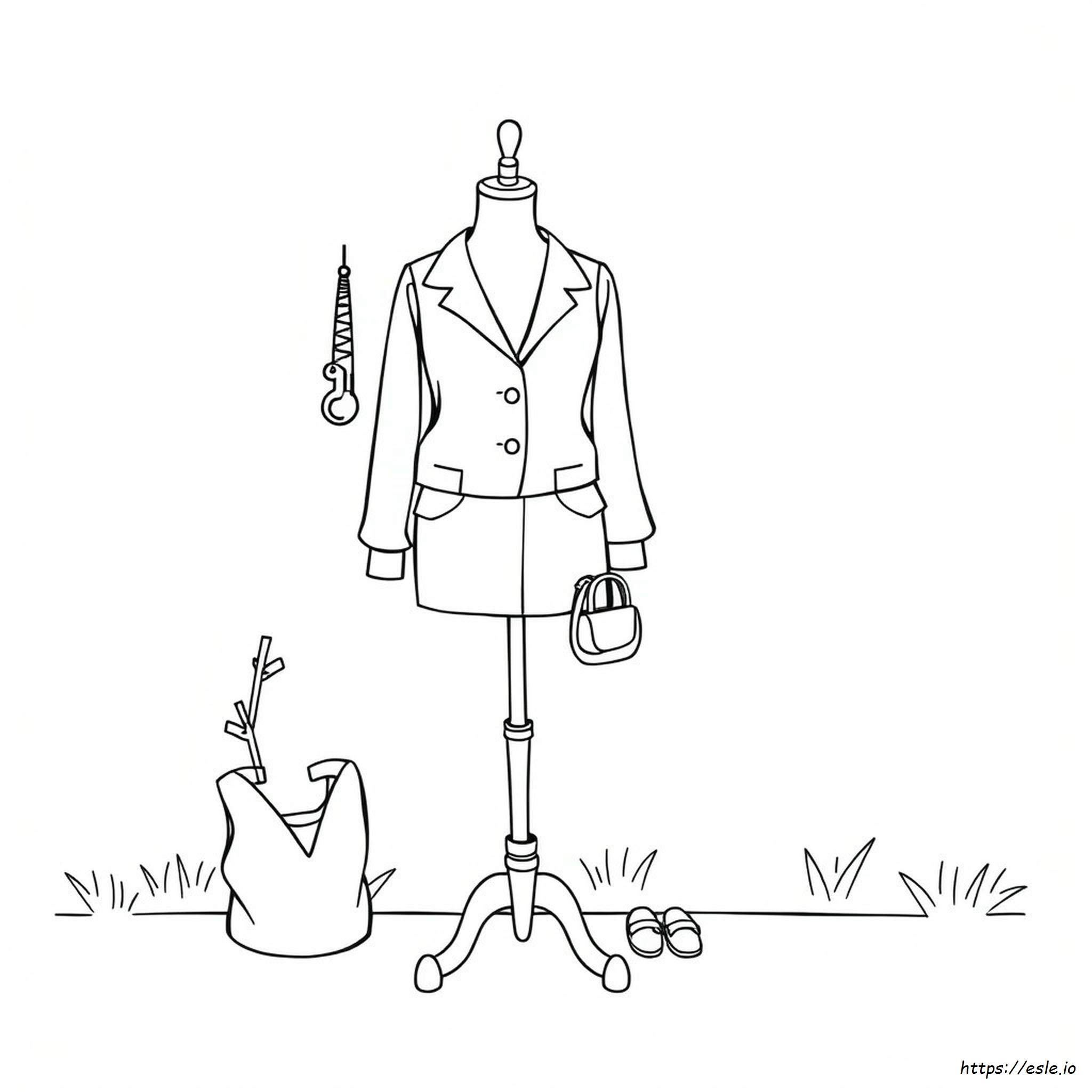 Outfit Coloring Pages
