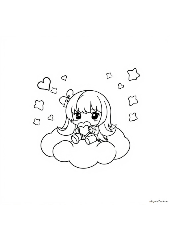 Kolorowanki Gacha Life Anime Kawaii Do Wydrukowania