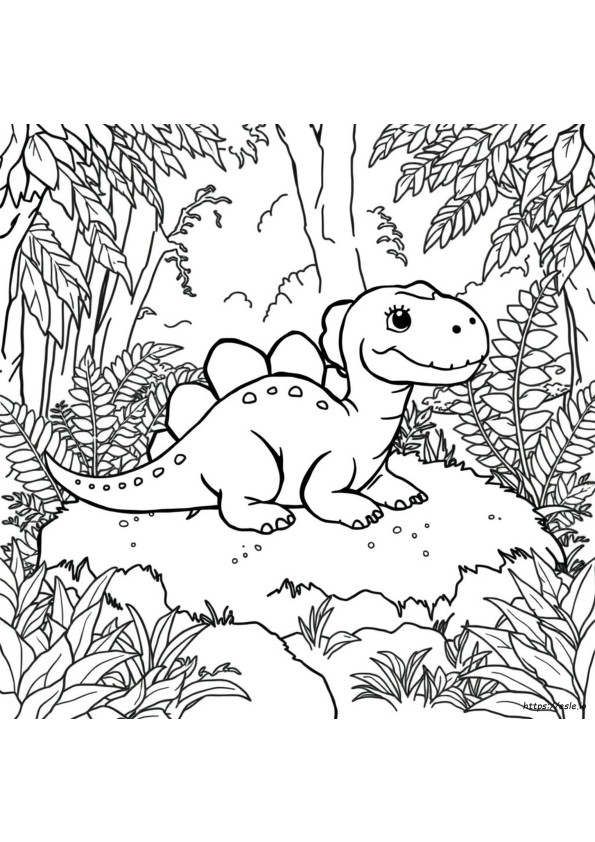 Kolorowanki Dla Dzieci Dinozaurów