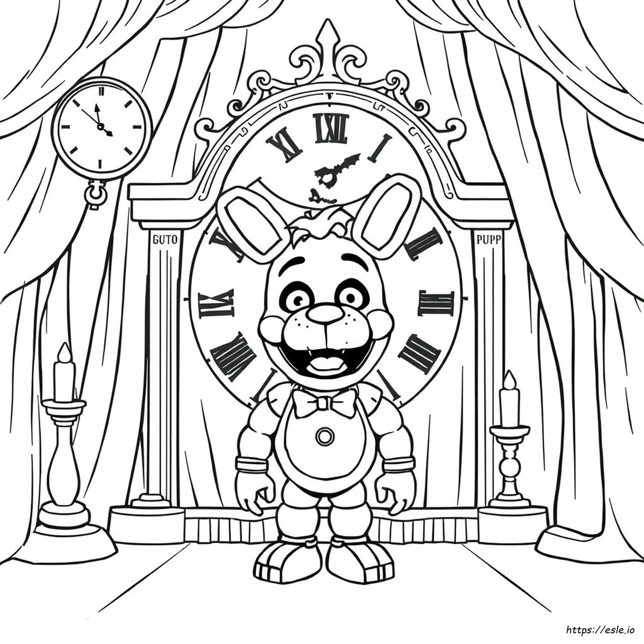 Printable Fnaf Coloring Pages Puppet