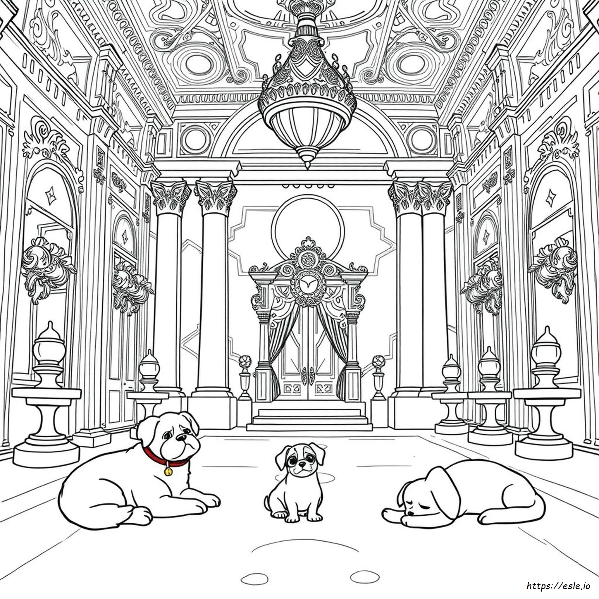 Palace Pets Free Coloring Pages