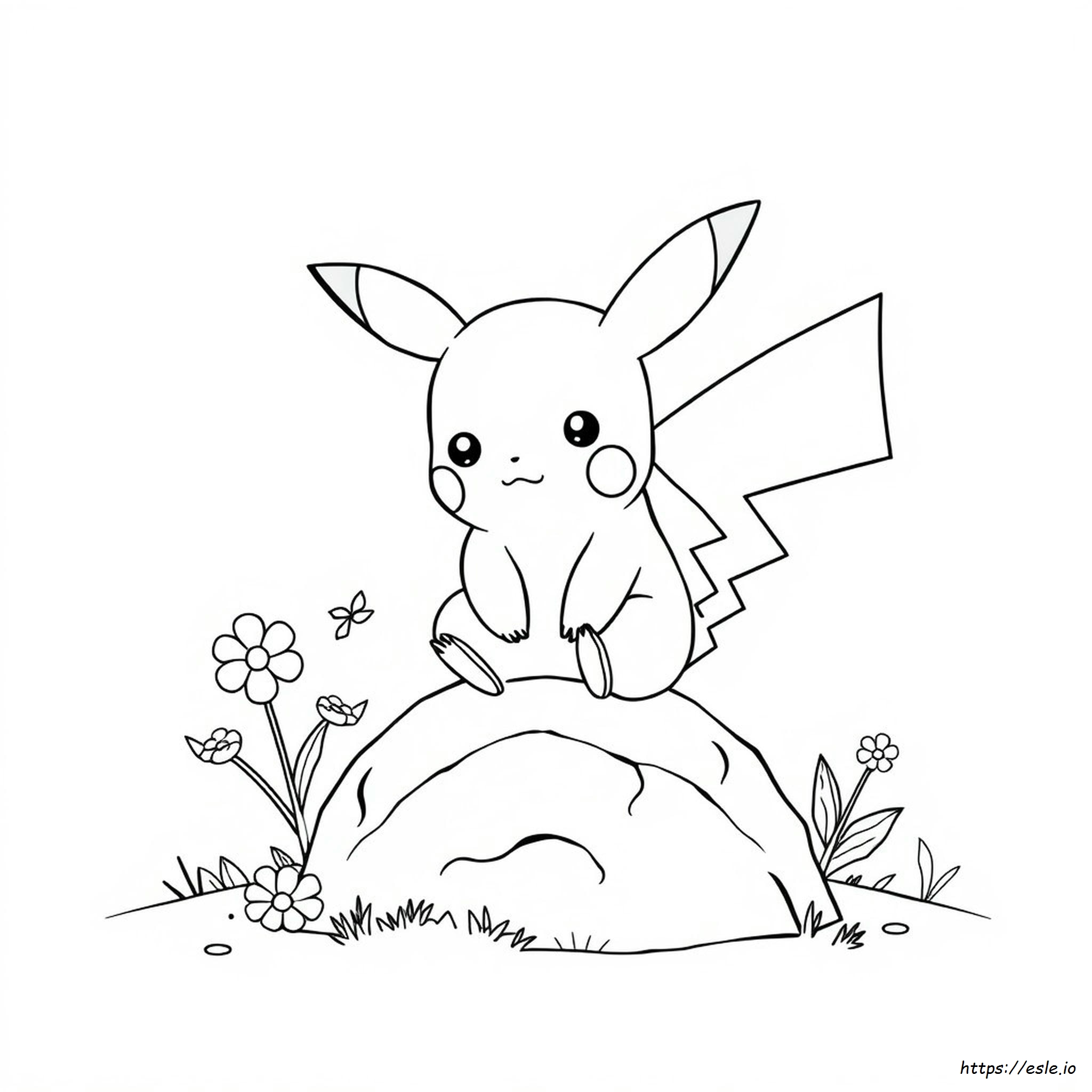 Süßes Pokémon Ausmalbild