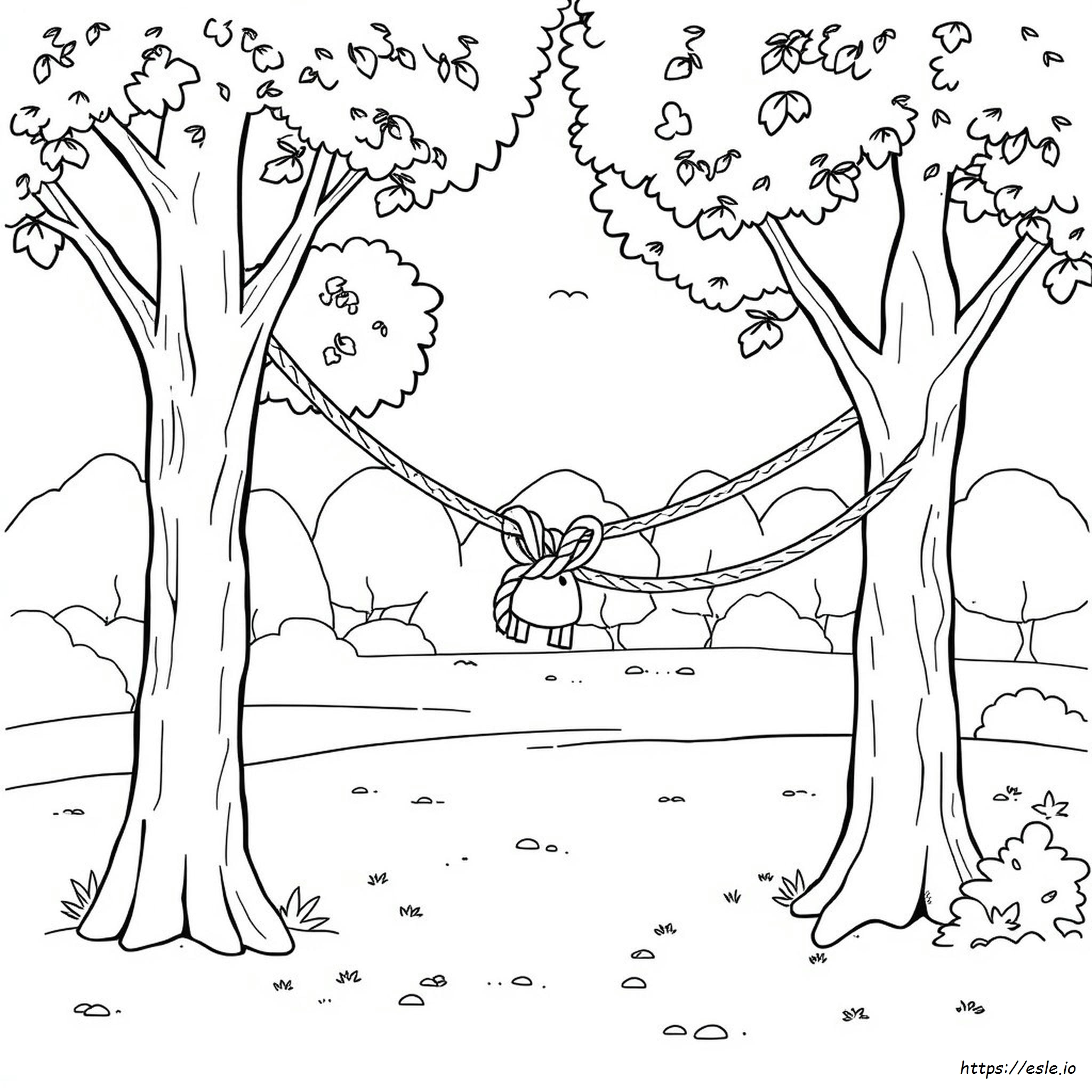 Rope Colouring Pages