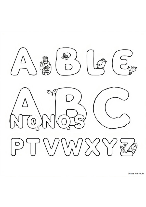 Kolorowanki Abc Biblia