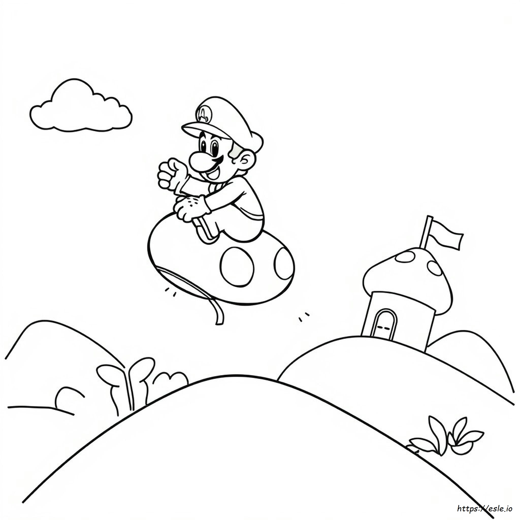 Super Mario Brothers Free Printable Coloring Pages