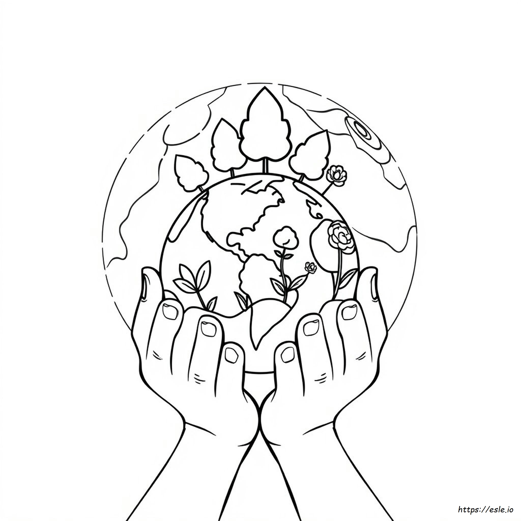 Printable Coloring Pages For Earth Day