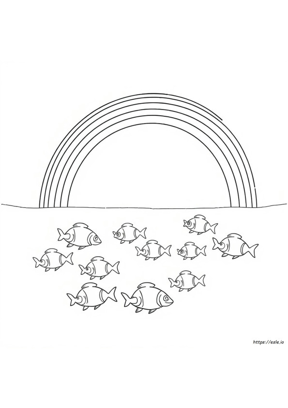 Pesce Arcobaleno Da Colorare