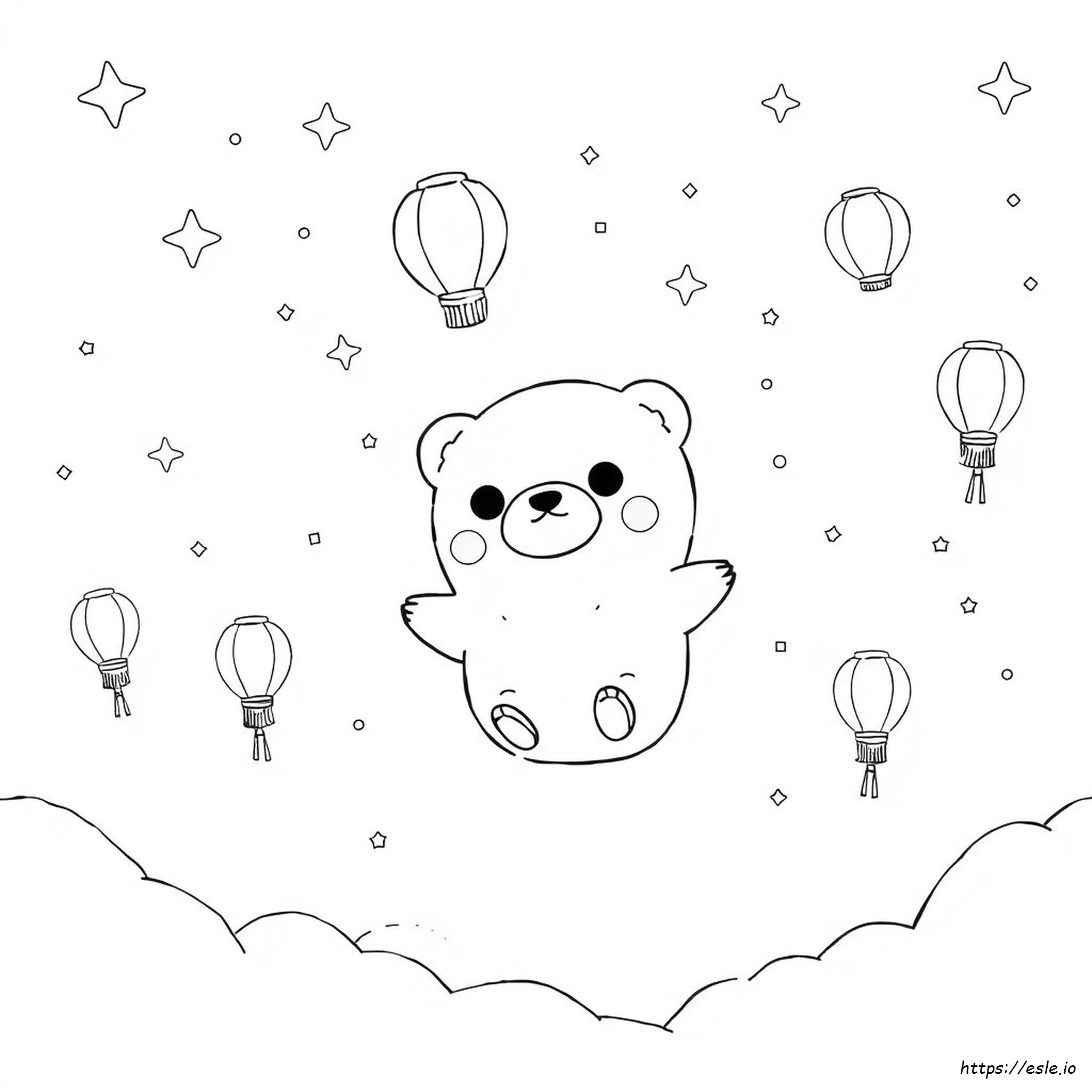 Aesthetic Boba Coloring Page