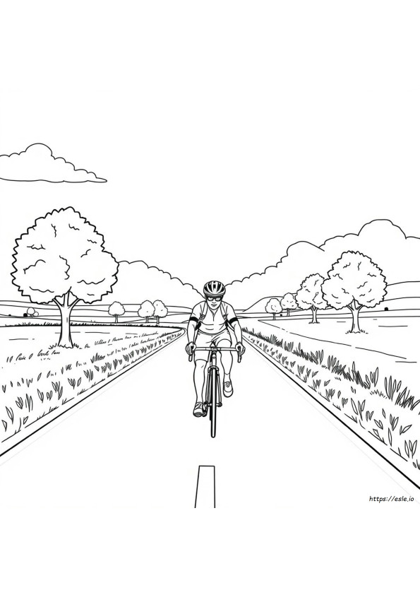 Coloriage Vélo