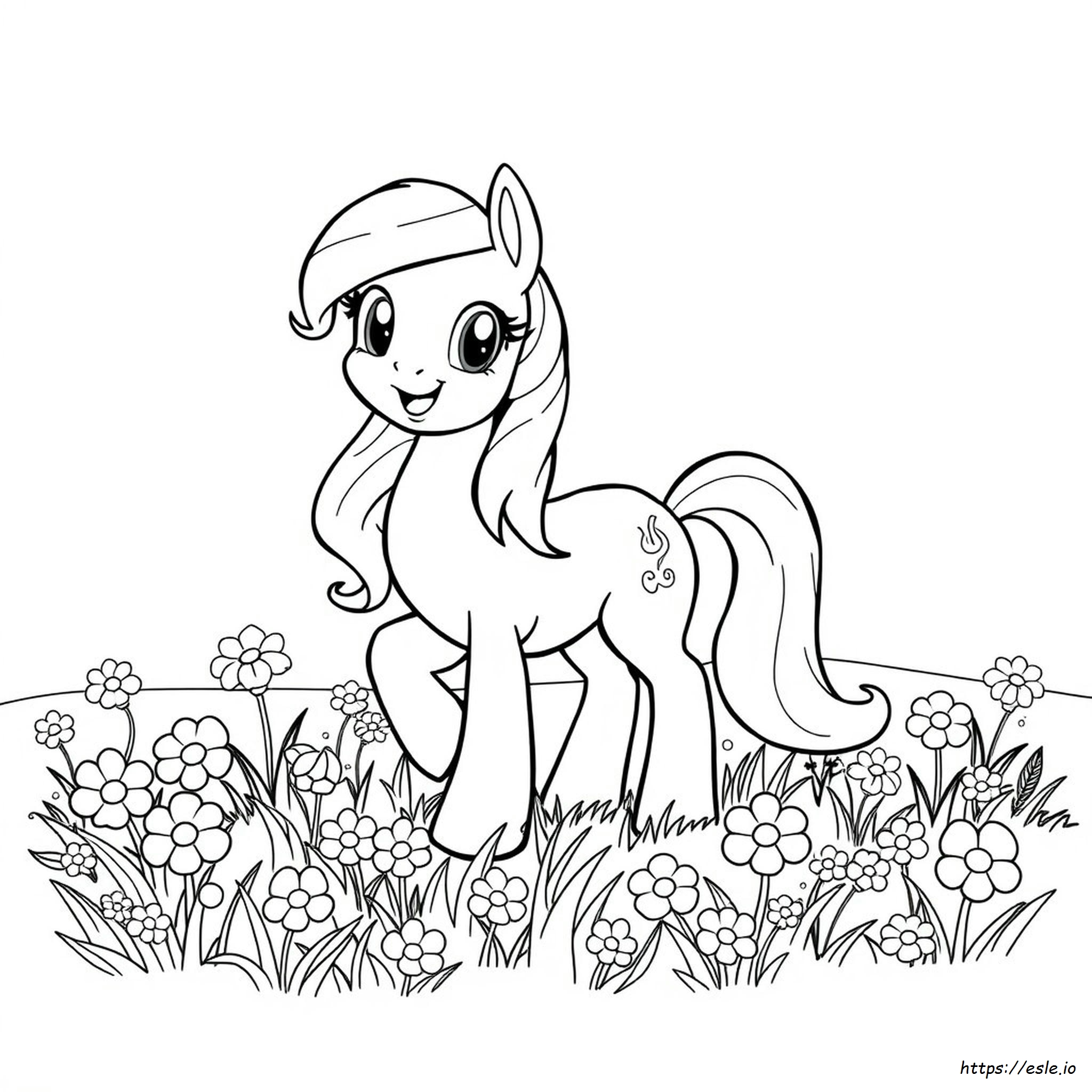 Pony Malvorlagen My Little Pony Zum Ausmalen