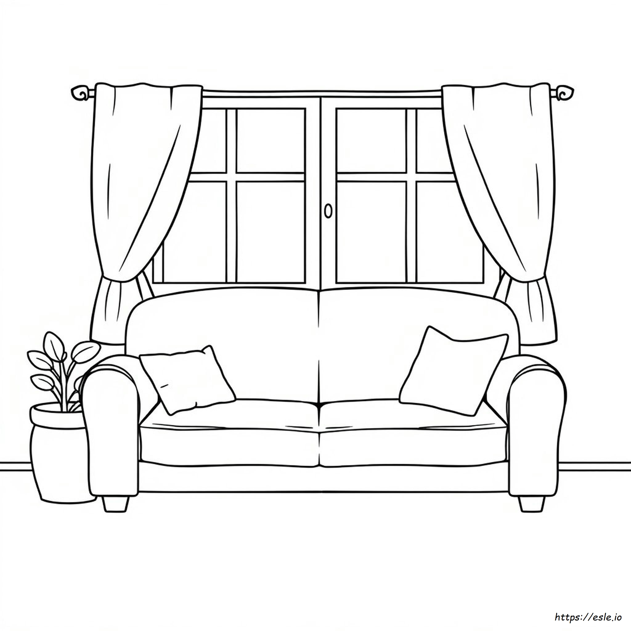 Furniture Colouring Pages