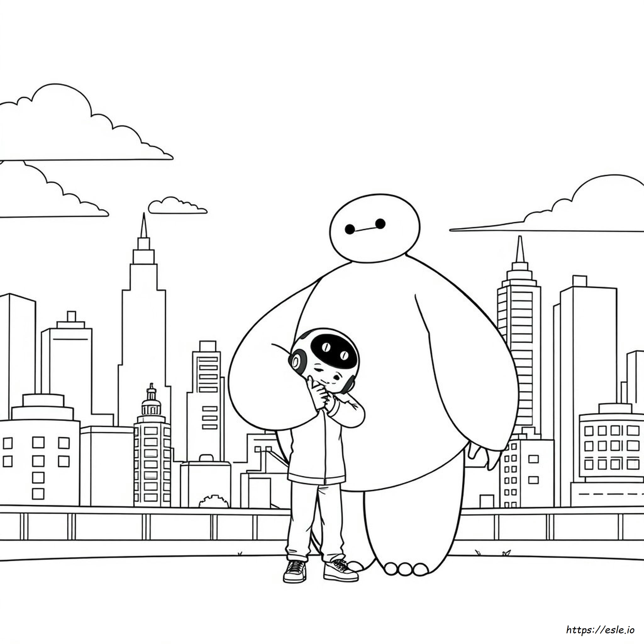 Coloring Pages Of Big Hero 6