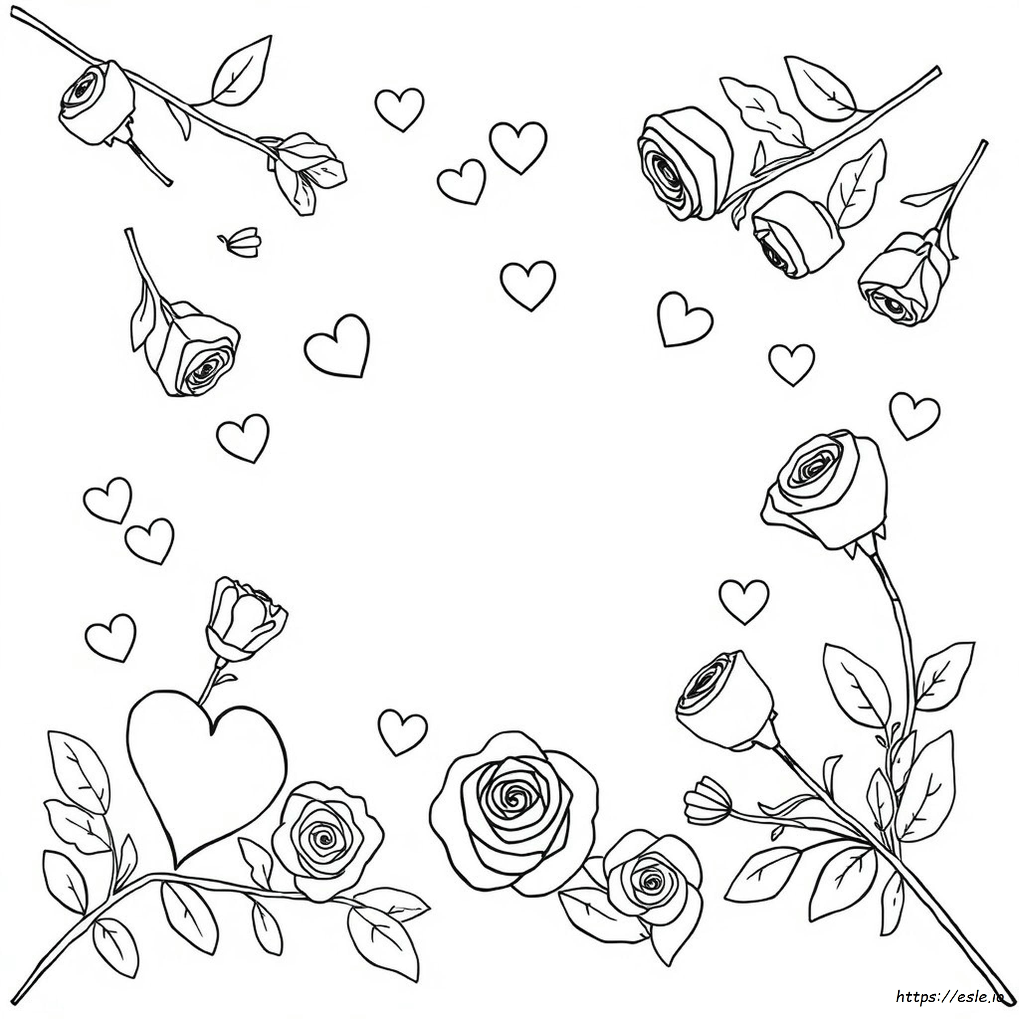 Valentine Pictures Coloring Pages