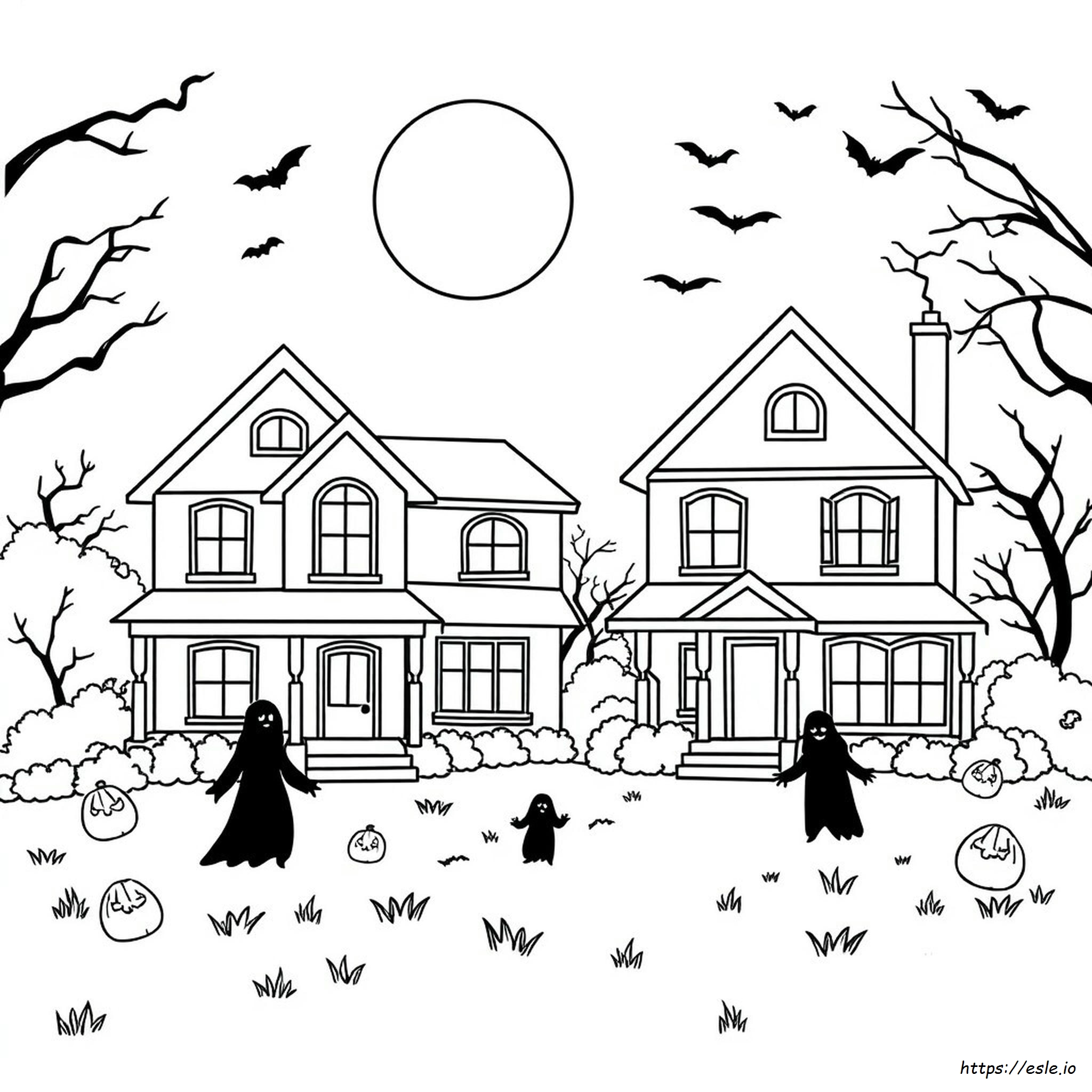 Halloween Coloring Pages Printable For Adults