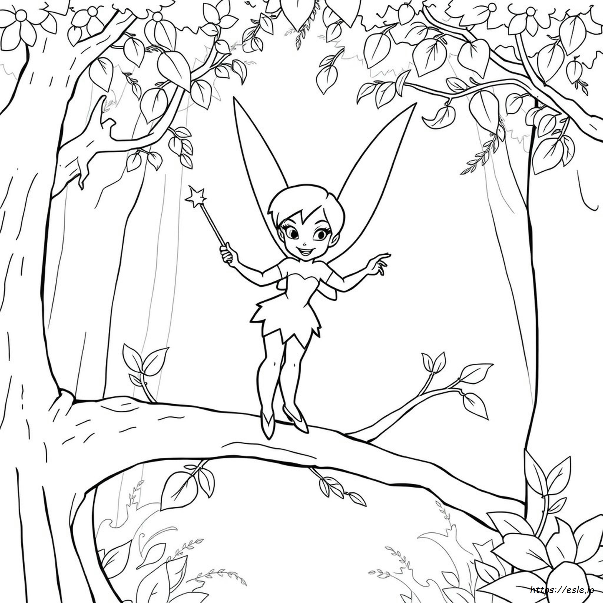 Disney Princess Coloring Pages Tinkerbell