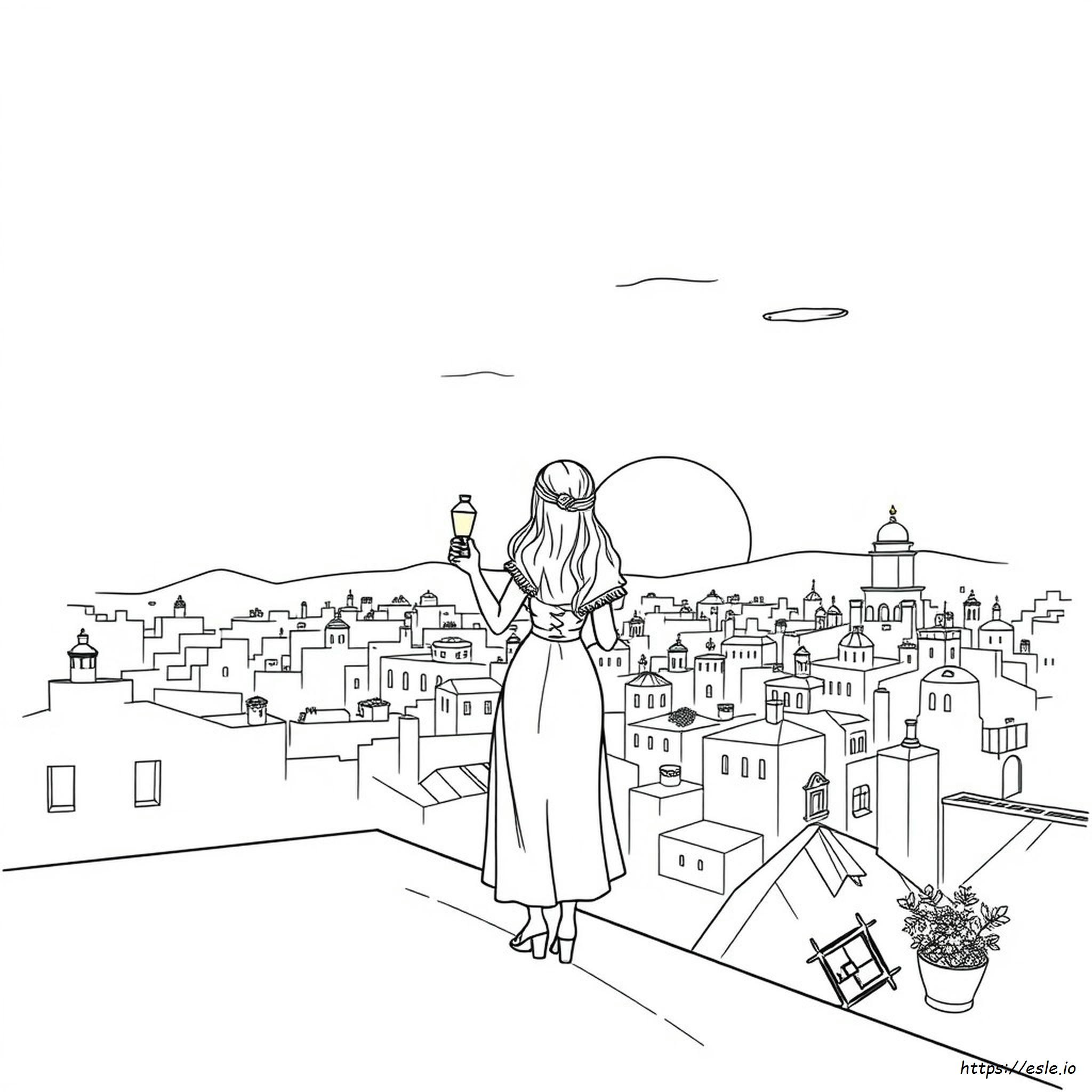 Isabela Madrigal Encanto Coloring Pages