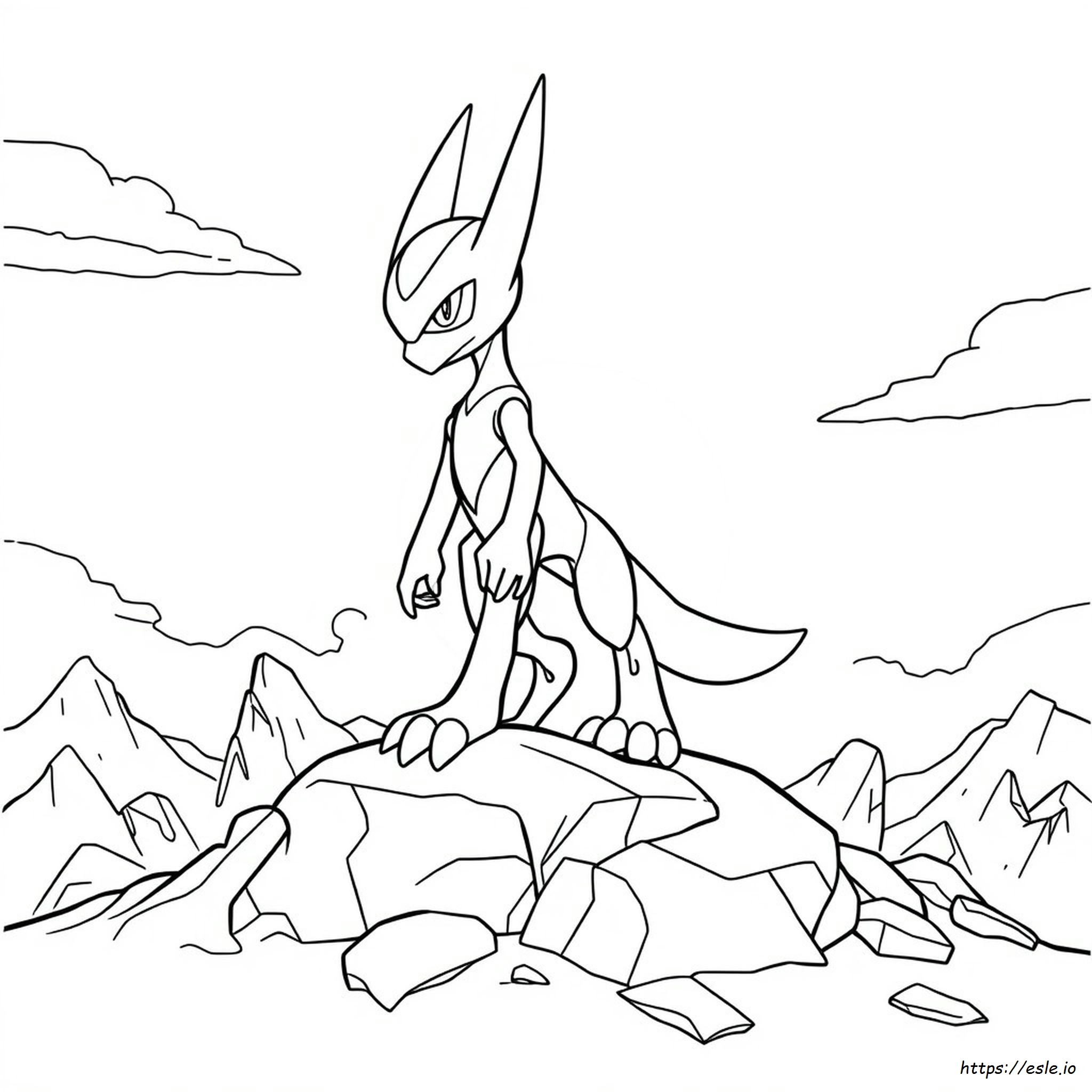 Mewtwo Vmax Da Colorare