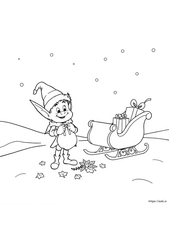 Hermey Spiridușul De Printat Desene De Colorat